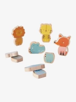 Animaux Magnétiques à Assembler En Bois FSC® Multicolore - Vertbaudet -Vertbaudet Enfant Promos Magasin animaux magnetiques a assembler en bois fsc 2