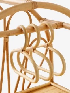 Armoire Poupon En Rotin Beige - Vertbaudet -Vertbaudet Enfant Promos Magasin armoire poupon en rotin 3