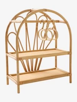 Armoire Poupon En Rotin Beige - Vertbaudet -Vertbaudet Enfant Promos Magasin armoire poupon en rotin 5