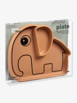 Assiette DONE BY DEER Stick&Stay Elephant En Silicone Rose - Done By Deer -Vertbaudet Enfant Promos Magasin assiette done by deer stickstay elephant en silicone 4
