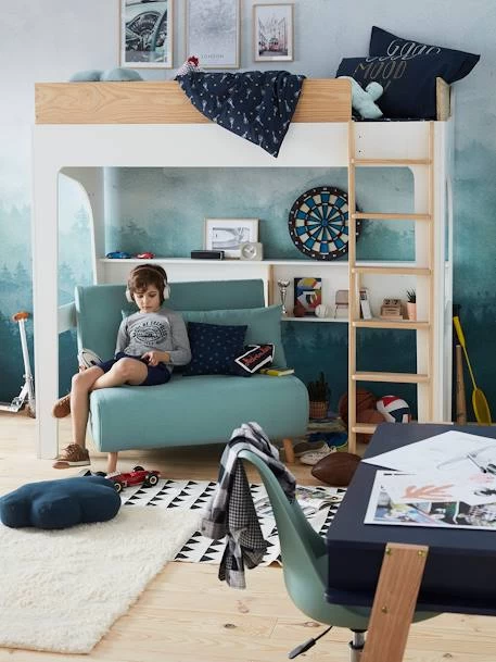 Banquette Convertible 1 Place Vert D'eau - Vertbaudet 5 Banquette Convertible 1 Place Vert D'eau - Vertbaudet – Image 5