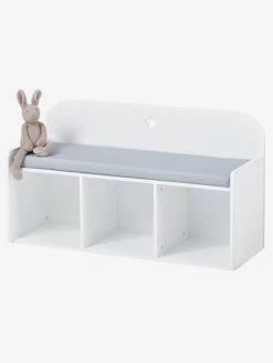 Vertbaudet Enfant Promos Magasin 34 Banquette LIGNE SIRIUS Blanc/gris - Vertbaudet