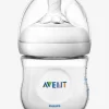 Biberon 125 Ml Philips AVENT Natural Sans BPA Transparent - Philips Avent