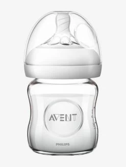Biberon Verre 120 Ml Philips AVENT Natural Sans BPA Transparent - Philips Avent