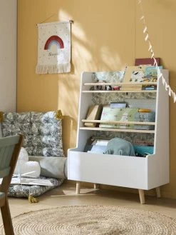 Bibliothèque Avec Fond Réversible Hanoï Blanc - Vertbaudet -Vertbaudet Enfant Promos Magasin bibliotheque avec fond reversible hanoi 5