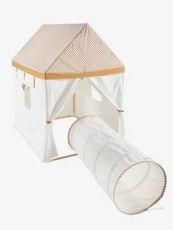 Cabane Maison En Tissu Multicolore - Vertbaudet -Vertbaudet Enfant Promos Magasin cabane maison en tissu 2