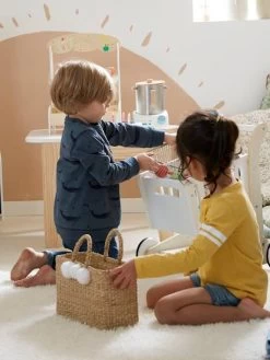 Cabas De Course En Herbier Beige - Vertbaudet 8 Cabas De Course En Herbier Beige - Vertbaudet -Vertbaudet Enfant Promos Magasin cabas de course en herbier 2