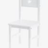 Chaise Maternelle, Assise H. 30 Cm LIGNE SIRIUS Blanc - Vertbaudet