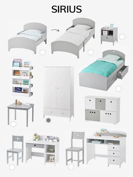 Chaise Maternelle, Assise H. 30 Cm LIGNE SIRIUS Blanc - Vertbaudet 4 Chaise Maternelle, Assise H. 30 Cm LIGNE SIRIUS Blanc - Vertbaudet – Image 4