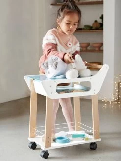 Chariot De Vétérinaire En Bois FSC® Blanc - Vertbaudet