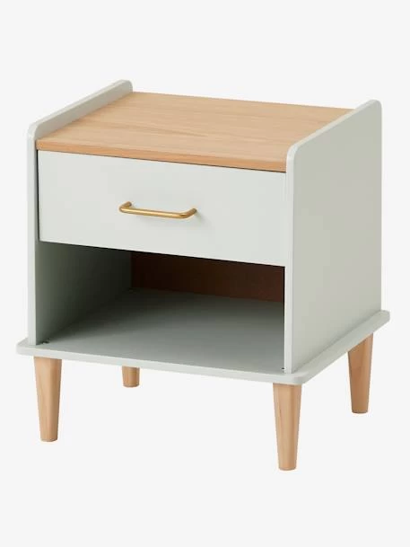 Chevet LIGNE SIXTIES Vert D'eau - Vertbaudet 2 Chevet LIGNE SIXTIES Vert D'eau - Vertbaudet – Image 2