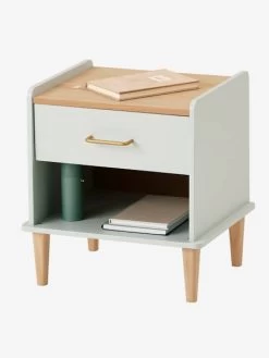 Vertbaudet Enfant Promos Magasin 28 Chevet LIGNE SIXTIES Vert D'eau - Vertbaudet