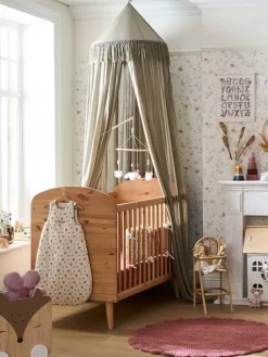 Ciel De Lit à Franges GRENIER Vert - Vertbaudet -Vertbaudet Enfant Promos Magasin ciel de lit a franges grenier 3