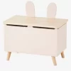 Coffre De Rangement Bunny Rose Clair/bois - Vertbaudet