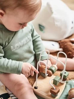 Coffret 3 Jeux D'éveil GREEN FOREST En Bois FSC® Multicolore - Vertbaudet -Vertbaudet Enfant Promos Magasin coffret 3 jeux deveil green forest en bois fsc 3