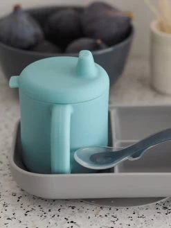 Coffret D’apprentissage 3 Pièces BEABA En Silicone Rose - Beaba -Vertbaudet Enfant Promos Magasin coffret dapprentissage 3 pieces beaba en silicone 2