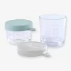 Coffret De 2 Pots De Conservation En Verre BEABA Airy Green/ Light Mist - Beaba