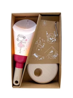 Coffret Lampe Nomade 5 En 1 Petite Fée MAISON POLOCHON Rose - Polochon -Vertbaudet Enfant Promos Magasin coffret lampe nomade 5 en 1 petite fee maison polochon 3