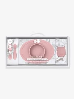 Coffret-repas 4 Pièces EZPZ First Food Set En Silicone Bleu - EZPZ -Vertbaudet Enfant Promos Magasin coffret repas 4 pieces ezpz first food set en silicone 2