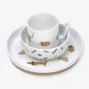 Coffret Repas LÄSSIG En Porcelaine Tiny Farmer Mouton & Oie - Lassig