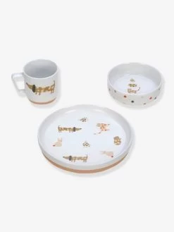 Coffret Repas LÄSSIG En Porcelaine Tiny Farmer Mouton & Oie - Lassig -Vertbaudet Enfant Promos Magasin coffret repas lassig en porcelaine 4