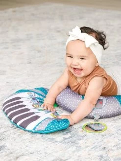 Coussin Piano évolutif 3 En 1 Infantino Gris Et Bleu - Infantino 10 Coussin Piano évolutif 3 En 1 Infantino Gris Et Bleu - Infantino -Vertbaudet Enfant Promos Magasin coussin piano evolutif 3 en 1 infantino 4