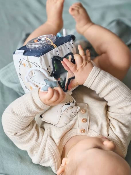 Cube D'activités à Suspendre CÉLESTE Bleu - Vertbaudet 4 Cube D'activités à Suspendre CÉLESTE Bleu - Vertbaudet – Image 4