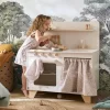 Cuisinette équipée Avec Rideau - En Bois FSC® Multicolore - Vertbaudet