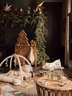 Doudou Carré + Hochet GREEN FOREST Multicolore - Vertbaudet -Vertbaudet Enfant Promos Magasin doudou carre hochet green forest 4