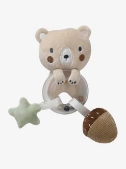 Doudou Carré + Hochet GREEN FOREST Multicolore - Vertbaudet -Vertbaudet Enfant Promos Magasin doudou carre hochet green forest 5