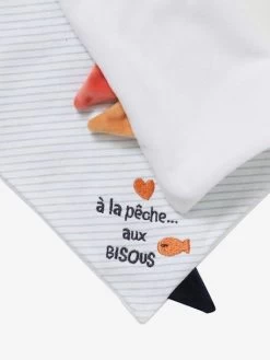 Doudou Carré LEON SUR LE PONTON Multicolore - Vertbaudet -Vertbaudet Enfant Promos Magasin doudou carre leon sur le ponton 2