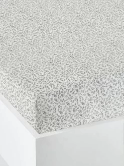 Drap-housse Bébé GREEN FOREST écru / Gris - Vertbaudet