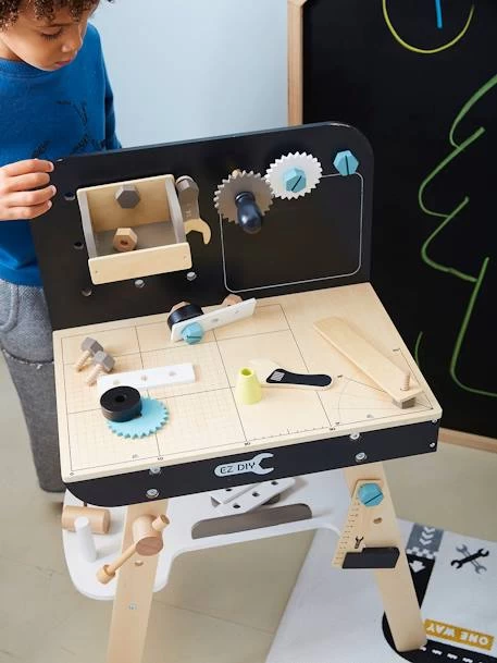 Etabli De Bricolage En Bois FSC® Beige - Vertbaudet 3 Etabli De Bricolage En Bois FSC® Beige - Vertbaudet – Image 3