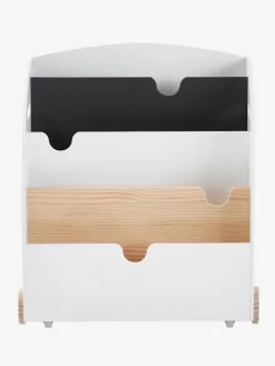 Etagère Pour Livres à Roulettes LIGNE SCHOOL Rose - Vertbaudet -Vertbaudet Enfant Promos Magasin etagere pour livres a roulettes ligne school 2