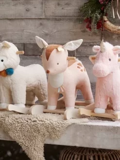 Faon à Bascule En Bois FSC® Multicolore - Vertbaudet -Vertbaudet Enfant Promos Magasin faon a bascule en bois fsc 3