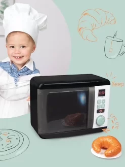 Four à Micro-ondes électronique - TEFAL Noir - Smoby -Vertbaudet Enfant Promos Magasin four a micro ondes electronique tefal 2