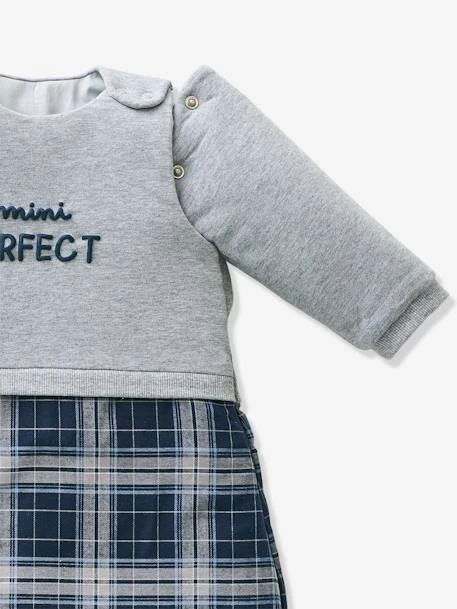 Gigoteuse Manches Amovibles MINI PERFECT Gris Chiné / Bleu - Vertbaudet 3 Gigoteuse Manches Amovibles MINI PERFECT Gris Chiné / Bleu - Vertbaudet – Image 3