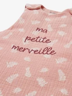 Gigoteuse Sans Manches En Gaze De Coton Bio* MERVEILLE Rose Poudré - Vertbaudet 5 Gigoteuse Sans Manches En Gaze De Coton Bio* MERVEILLE Rose Poudré - Vertbaudet -Vertbaudet Enfant Promos Magasin gigoteuse sans manches en gaze de coton bio merveille 2