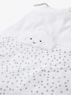 Gigoteuse Sans Manches NUAGE BLANC Blanc / Gris - Vertbaudet 5 Gigoteuse Sans Manches NUAGE BLANC Blanc / Gris - Vertbaudet -Vertbaudet Enfant Promos Magasin gigoteuse sans manches nuage blanc 2