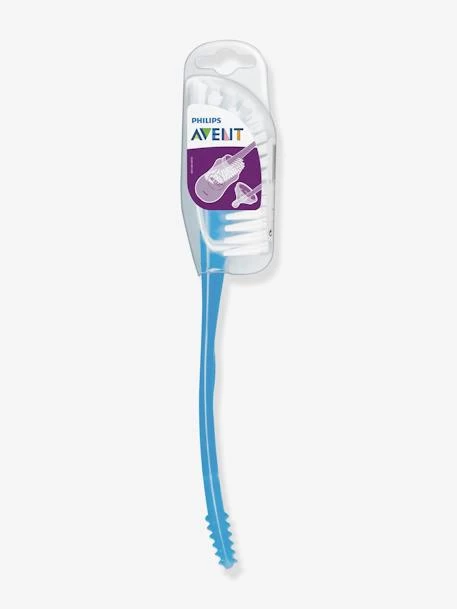 Goupillon Philips AVENT Pour Biberons Et Tétines Bleu - Philips Avent 1 Goupillon Philips AVENT Pour Biberons Et Tétines Bleu - Philips Avent