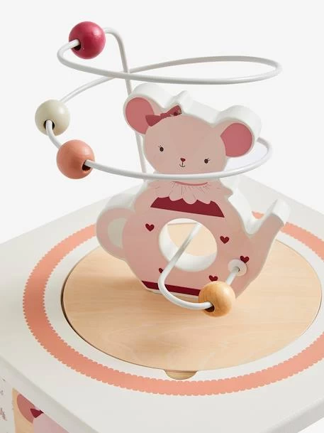 Grand Cube D'activités GRENIER En Bois FSC® Blanc - Vertbaudet 4 Grand Cube D'activités GRENIER En Bois FSC® Blanc - Vertbaudet – Image 4