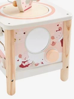 Grand Cube D'activités GRENIER En Bois FSC® Blanc - Vertbaudet 11 Grand Cube D'activités GRENIER En Bois FSC® Blanc - Vertbaudet -Vertbaudet Enfant Promos Magasin grand cube dactivites grenier en bois fsc 5