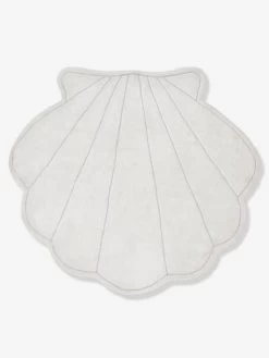Grand Tapis En Fourrure Coquillage SOUS L'OCÉAN Ecru - Vertbaudet