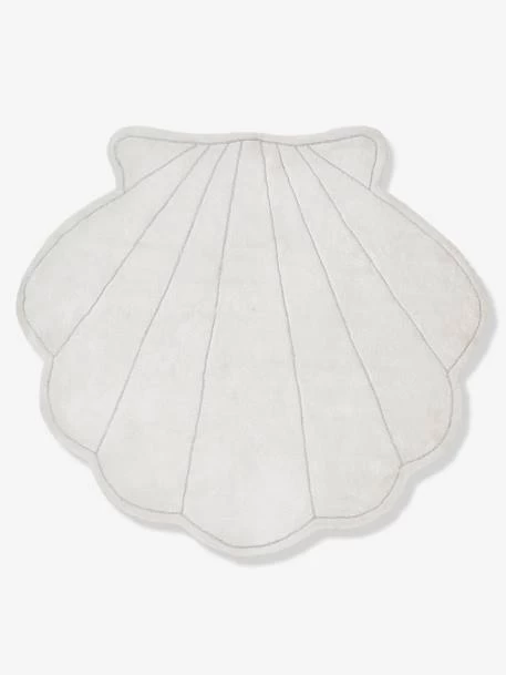 Grand Tapis En Fourrure Coquillage SOUS L'OCÉAN Ecru - Vertbaudet 1 Grand Tapis En Fourrure Coquillage SOUS L'OCÉAN Ecru - Vertbaudet