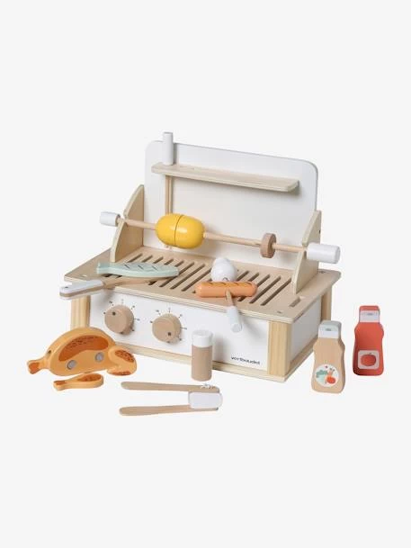 Grill Barbecue à Poser En Bois FSC® Beige - Vertbaudet 6 Grill Barbecue à Poser En Bois FSC® Beige - Vertbaudet – Image 6