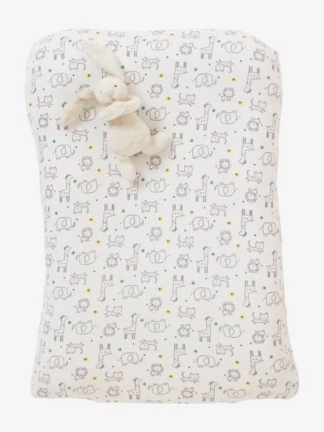 Housse De Matelas à Langer En Coton Ivoire Imprimé - Vertbaudet 5 Housse De Matelas à Langer En Coton Ivoire Imprimé - Vertbaudet – Image 5