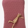 Housse De Matelas à Langer En Jersey Bois De Rose Imprimé - Vertbaudet