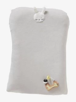 Housse Pour Matelas à Langer En Velours VERTBAUDET Gris Lapin - Vertbaudet