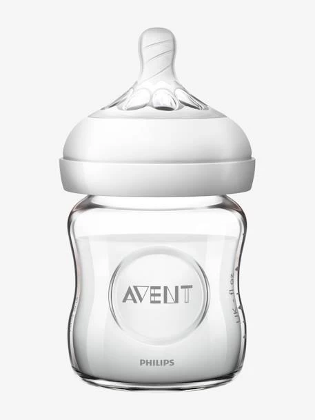 Kit Nouveau-né : 3 Biberons En Verre + Sucette Philips AVENT Natural Transparent - Philips Avent 4 Kit Nouveau-né : 3 Biberons En Verre + Sucette Philips AVENT Natural Transparent - Philips Avent – Image 4