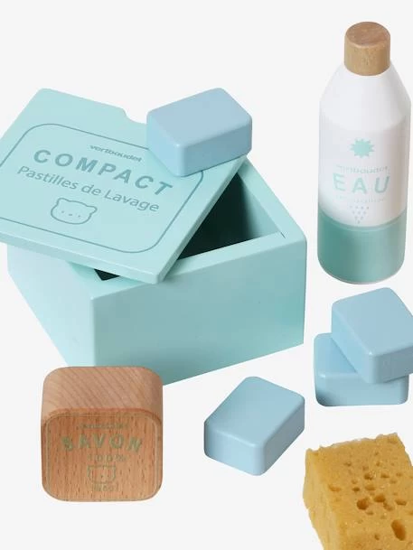 Kit Produits Ménagers En Bois FSC® Blanc - Vertbaudet 4 Kit Produits Ménagers En Bois FSC® Blanc - Vertbaudet – Image 4